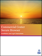 Commercial Center Secure Browser Guide Cover